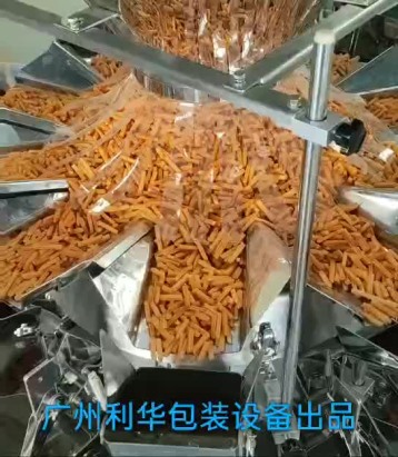 膨化类零食罐装包装生产线